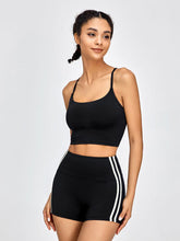 Load image into Gallery viewer, Crisscross Spaghetti Strap Active Bra