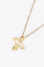 Load image into Gallery viewer, U to Z Letter Pendant Necklace