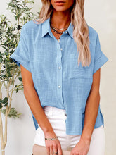 Load image into Gallery viewer, Button Up Short Sleeve Shirt