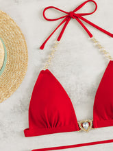 Load image into Gallery viewer, Chain Tied Two-Piece Bikini Set