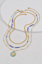 Load image into Gallery viewer, Three-Piece Beaded Necklace Set