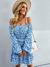 Load image into Gallery viewer, DAYANA Floral Ruffled Dress