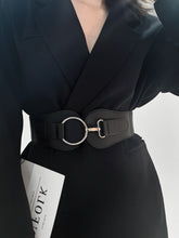 Load image into Gallery viewer, PU Elastic Wide Belt
