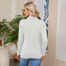 Load image into Gallery viewer, Turtleneck Long Sleeve T-Shirt