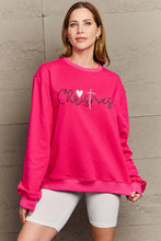 Load image into Gallery viewer, Simply Love Full Size CHRISTMAS Long Sleeve Sweatshirt