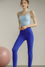 Load image into Gallery viewer, Spaghetti Strap Scoop Neck Sports Bra