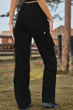 Load image into Gallery viewer, Loose Fit Long Jeans with Pockets
