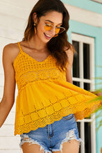Load image into Gallery viewer, Scalloped Hem V-Neck Cami