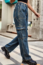 Load image into Gallery viewer, Loose Fit Long Pants with Pockets