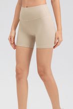 Load image into Gallery viewer, Wide Waistband Slim Fit Sports Shorts