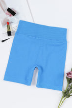 Load image into Gallery viewer, Drawstring Ribbed Sports Shorts