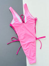 Load image into Gallery viewer, BARBIE GIRL Lace-Up One-Piece Swimsuit