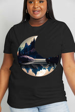 Load image into Gallery viewer, Simply Love Full Size Moon Graphic Cotton Tee