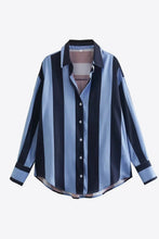 Load image into Gallery viewer, Striped Dropped Shoulder Shirt