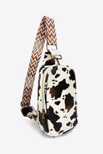 Load image into Gallery viewer, Printed PU Leather Sling Bag