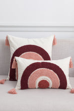 Load image into Gallery viewer, Geometric Graphic Tassel Decorative Throw Pillow Case