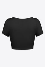 Load image into Gallery viewer, Square Neck Ribbed Crop Top