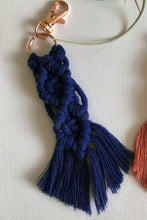 Load image into Gallery viewer, Assorted 4-Pack Macrame Fringe Keychain