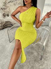 Load image into Gallery viewer, SUMMER LOVIN' One Shoulder Dress