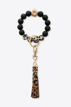 Load image into Gallery viewer, 3-Pack Tassel Bead Wristlet Key Chain