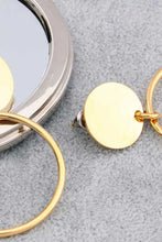 Load image into Gallery viewer, Gold-Plated Stainless Steel Drop Earrings