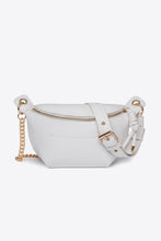 Load image into Gallery viewer, PU Leather Chain Strap Crossbody Bag