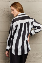 Load image into Gallery viewer, Striped Dropped Shoulder Shirt