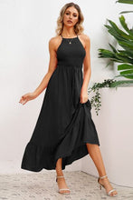 Load image into Gallery viewer, Smocked Crisscross Spaghetti Strap Dress