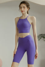 Load image into Gallery viewer, Round Neck Sleeveless Sports Tank Top