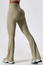 Load image into Gallery viewer, Wide Waistband Slim Fit Wide Leg Sports Leggings