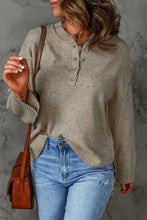 Load image into Gallery viewer, ADALEE Henley Sweater