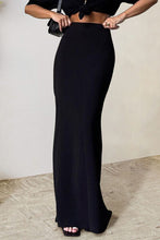 Load image into Gallery viewer, Elastic Waist Maxi Skirt
