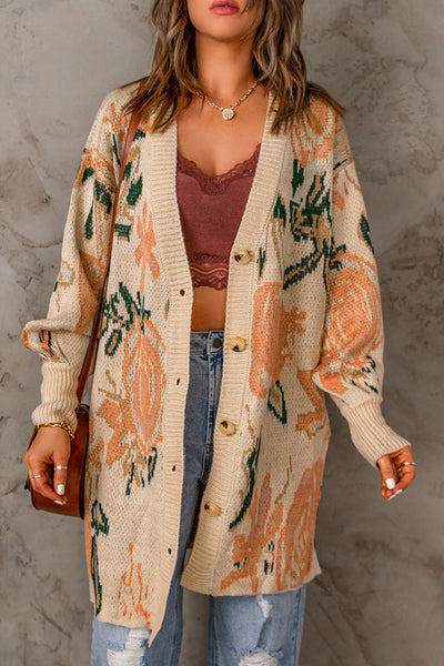 HOPELESS ROMANTIC Floral Cardigan