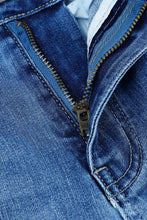 Load image into Gallery viewer, Distressed Frayed Hem Flare Jeans