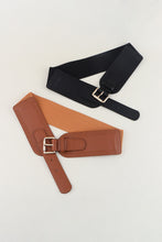 Load image into Gallery viewer, Elastic Wide PU Belt