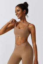 Load image into Gallery viewer, Spaghetti Strap Sports Bra