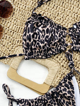 Load image into Gallery viewer, Frill Trill Halter Neck Bikini Set