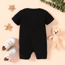 Load image into Gallery viewer, Baby Bear Graphic Short Sleeve Romper