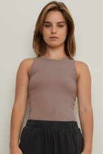 Load image into Gallery viewer, THE BLANK LAB Round Neck Ribbed Cropped Tank