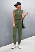 Load image into Gallery viewer, Sleeveless Top and Joggers Set