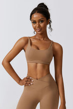 Load image into Gallery viewer, Spaghetti Strap Sports Bra