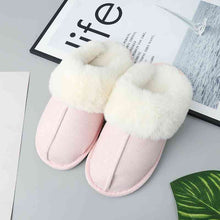 Load image into Gallery viewer, Faux Suede Center Seam Slippers
