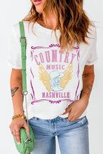 Load image into Gallery viewer, COUNTRY MUSIC NASHVILLE Graphic Tee
