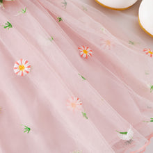 Load image into Gallery viewer, Embroidered Spaghetti Strap V-Neck Dress