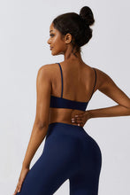 Load image into Gallery viewer, Spaghetti Strap Sports Bra