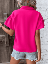 Load image into Gallery viewer, Contrast Short Sleeve Shirt