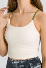 Load image into Gallery viewer, Crisscross Back Scoop Neck Sports Cami