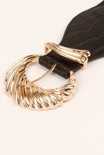 Load image into Gallery viewer, Shell Alloy Buckle Elastic Belt