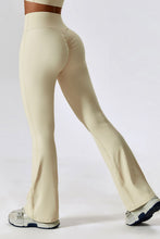 Load image into Gallery viewer, Wide Waistband Slim Fit Wide Leg Sports Leggings