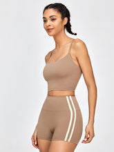 Load image into Gallery viewer, Crisscross Spaghetti Strap Active Bra